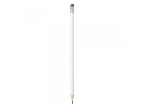 PIGMENT WHITE Drvena olovka HB sa gumicom