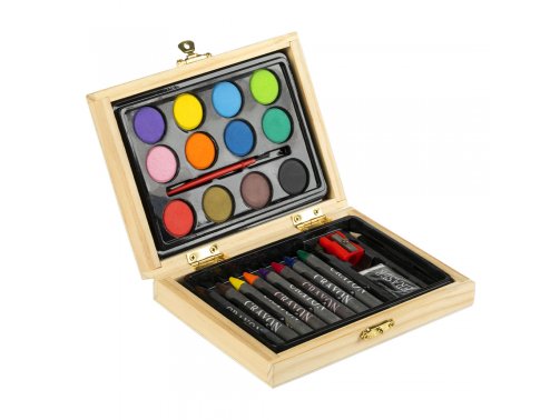 Set za bojenje u drvenoj kutiji, mini