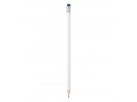 Pigment White Drvena Olovka Hb Sa Gumicom