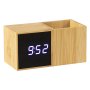 Sat GRID Digitalni stoni LCD sat sa držačem za olovke - slika 1
