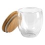GOLD - Čaša sa drvenim poklopcem - slika 2